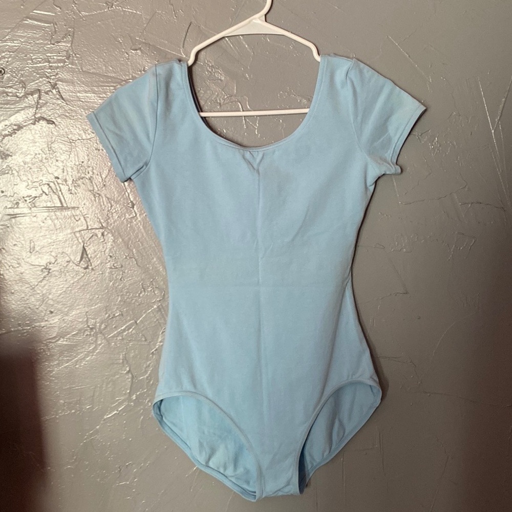 Baby blue leotard